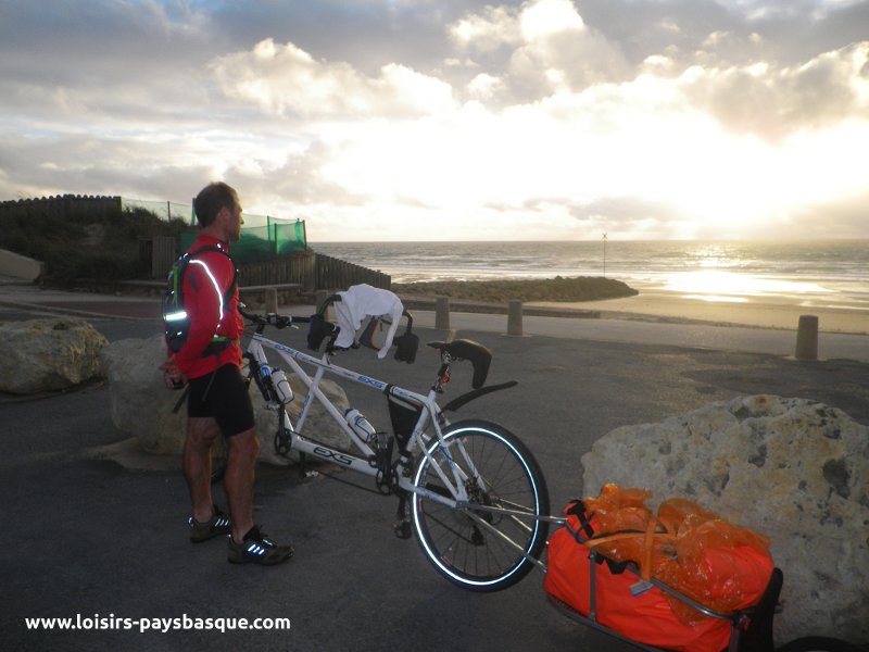 Périple vélo à Saint Jean de Luz